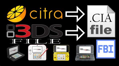 How To Convert 3ds Games To Cia Format With Gm9 To Install With Fbi