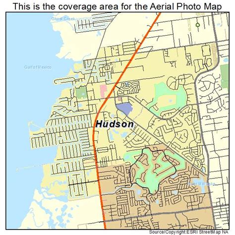 Aerial Photography Map Of Hudson Fl Florida