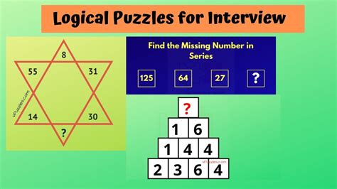 Logical Puzzles For Interview With Answer Maths Puzzles Logic