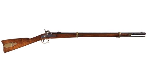 Us Remington Model 1863 Zouave Civil War Percussion Rifle Rock