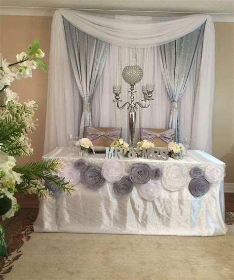 17 Best Images About Head Table Backdrops On Pinterest