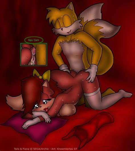 rule 34 archie comics fiona fox fur furry tail knownvortex multiple tails sex sonic series