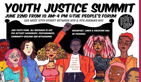 The People's Forum | Youth Justice Summit - The People's Forum
