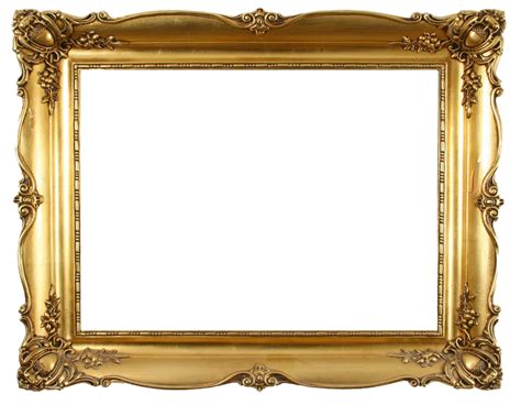 Golden Vintage Frame Png Free Download Png All