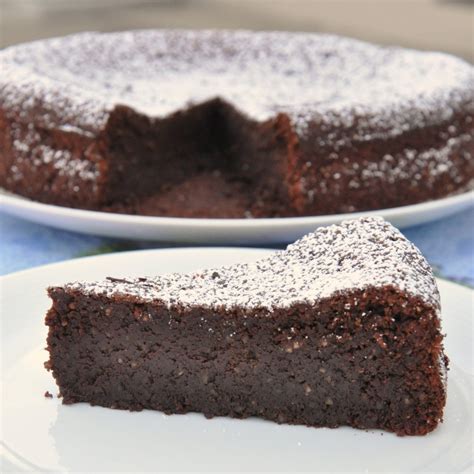 Torta Caprese Gâteau Au Chocolat Et Aux Amandes Gâteaux And Délices
