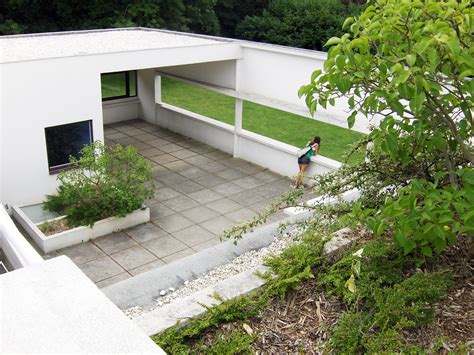 Villa Savoye Rooftop Garden Le Corbusier Cathi Henriq