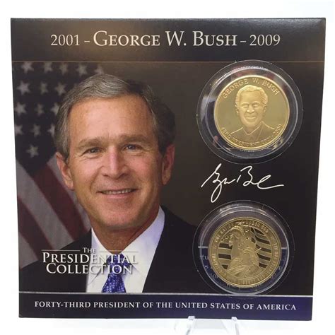 George W Bush Coin Presidential Coins Of America