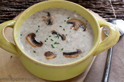 Chef Bernard S Wild Mushroom Soup In 2020 Stuffed Mushrooms Wild Mushroom Soup Mushroom Soup