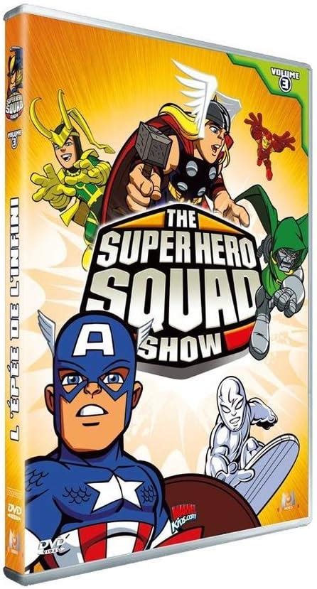Super Hero Squad S1vol3 Uk Dvd And Blu Ray