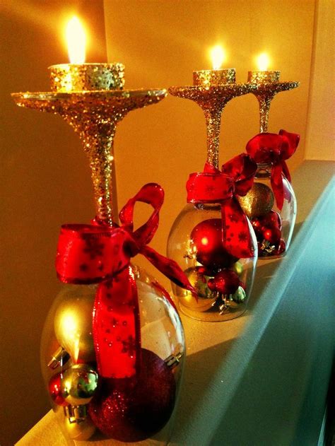 This Is Extremely Beautiful Decoration With Wine Glasses