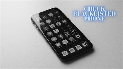 How To Check A Blacklisted Phone Imeinet