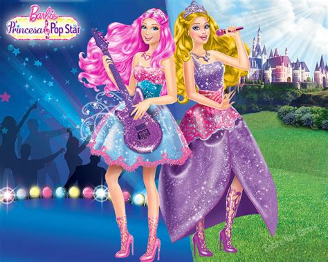 Princiss Pop Star Barbie The Princess And The Popstar Fan Art