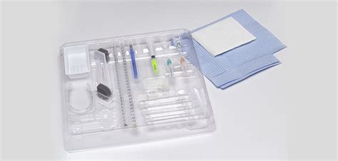 Lumbar Puncture Trays With Safety Components