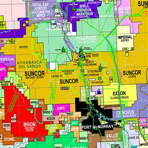 Oil Sands Regional Map Divestco Geoscience Ltd