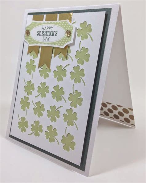 Courtney Lane Designs Cricut Artfully Sent Four Leaf Clover Card