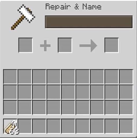 How To Make An Anvil In Minecraft Recipe Guide Uses Repairs