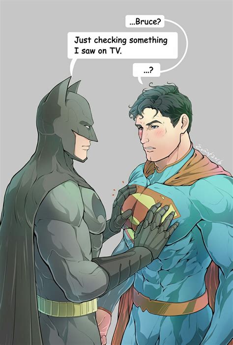 12318 350a Dc Batman Bruce Wayne Checking To See If Clarks Heart