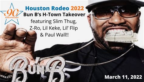Bun B And Friends Announce Major H Town Takeover For Houston Rodeo 2022