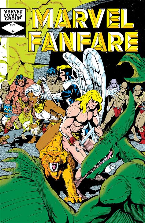 Marvel Fanfare Vol 1 4 Marvel Database Fandom Powered By Wikia