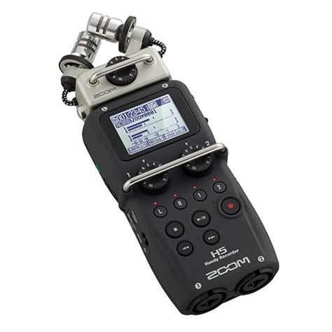 Zoom H5 Handy Recorder Field Recording Mic System And Usb Audio