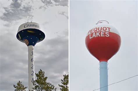 13 Odd Water Towers Around Mn That Will Make You Do A Double Take