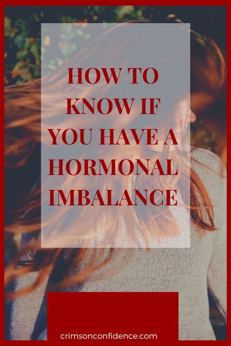 How To Know If You Have A Hormonal Imbalance Hormone Imbalance Hormones How To Know