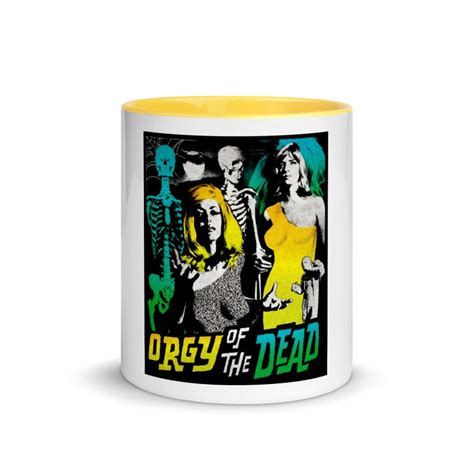 cult classic horror movie orgy of the dead mug