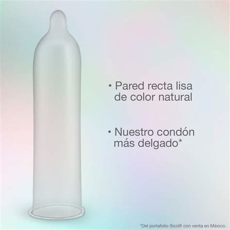 Sico Invisible Condones De Látex 3 Piezas 65 90 en Mercado Libre