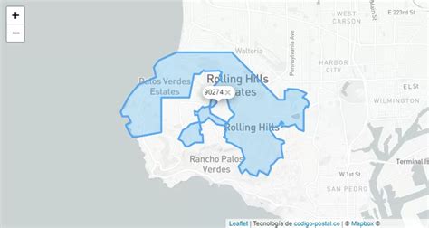 Rolling Hills California Zip Code United States