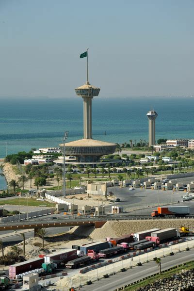 The Saudi Observation Tower King Fahd Causeway Photo Brian Mcmorrow