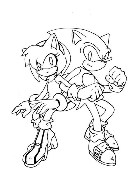 Sonic 20 Coloring Page For Kids Free Sonic X Printable Coloring Pages