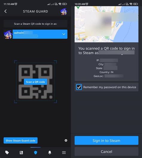 Steam Mobile App Update Brings A New Ui Sign In With Qr Code Ghacks