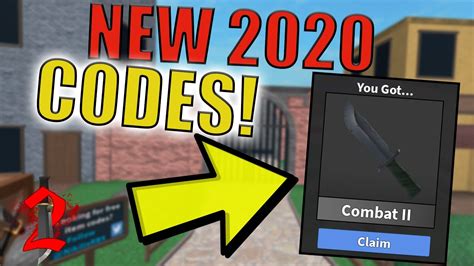 You can follow them in twitter to get more codes or you can come back to this page and check if there is new codes added. *NEW* Murder Mystery 2 Code! (Working MAY 2020) - YouTube
