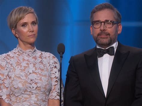 Steve Carell And Kristen Wiig Gave Us An Incredible Golden Globes Moment