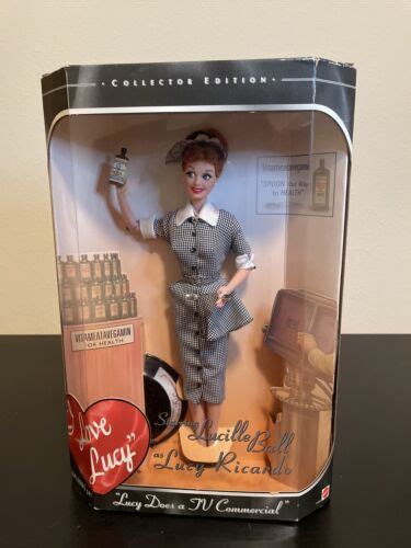 Mavin I Love Lucy Barbie By Mattel Ep 30 Lucy Does A Tv Commercial Collectors Edit