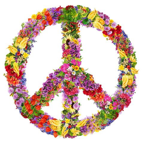 Peace Flower Symbol Photograph By Aleksandr Volkov
