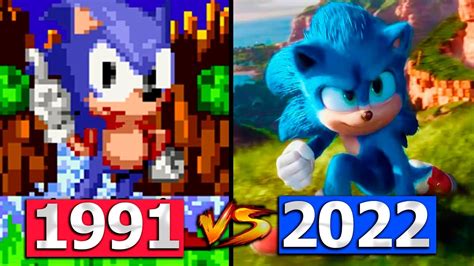 EvoluciÓn De Los Juegos De Sonic 🕹️ 1991 2022 Youtube