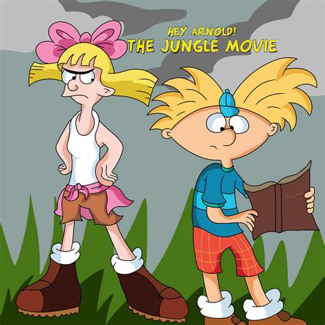 arnold and helga in the jungle by doraeartdreams aspy on deviantart