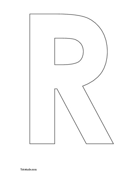 Best Images Of Free Printable Alphabet Templates Letter R Letter R The Best Porn Website