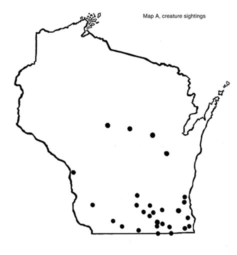 Wisconsin Sightings Dfro Dogman Field Research