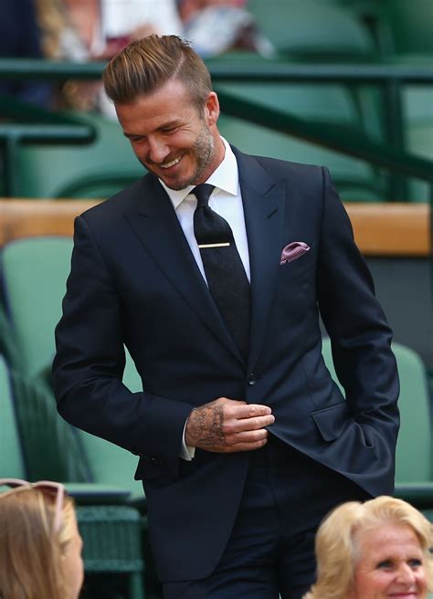 David Beckham Wearing A Sarong