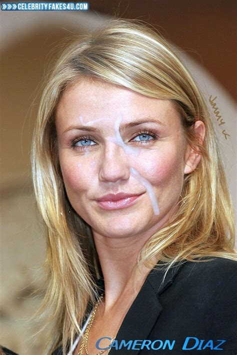 Cameron Diaz Cumshot Facial 001