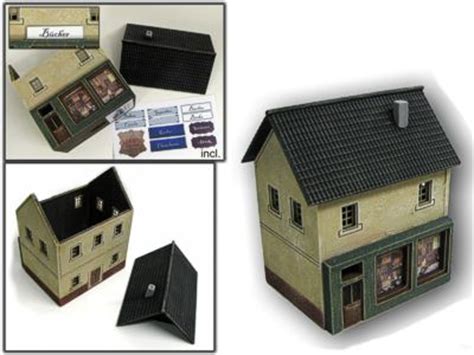 Hängeetiketten aus karton, gelocht in großer auswahl jetzt online kaufen bei modulor. Corona Net Shop | Haus mit Laden für H0/TT | online kaufen