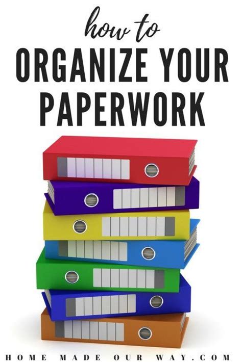 Paperwork Organization How To Declutter And Organize Your Documents