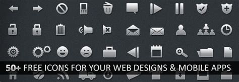 Mono Gradient Icon Pack Web Designs Graphic Design Junction