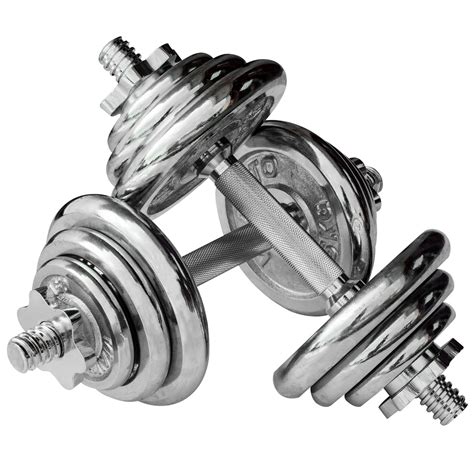 Viavito Kg Chrome Dumbbell Set