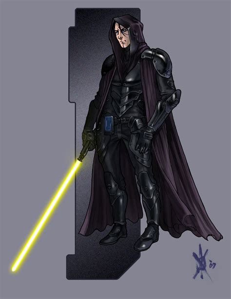 Jedi Sentinel By ~thedarkestseason On Deviantart Star Wars Fan Art
