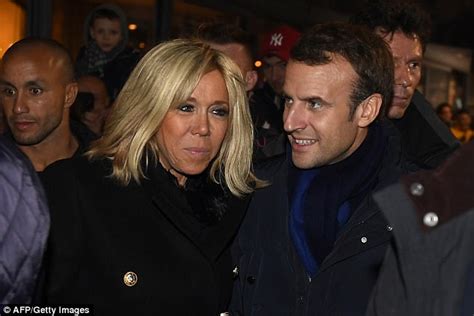 A son retour de sa retentissante mission spatiale. Emmanuel and Brigitte Macron seen at Le Havre yacht race ...