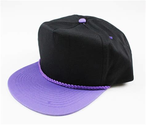 Braid Rope Snapback Black Light Purple Bulk Caps Wholesale Headwear