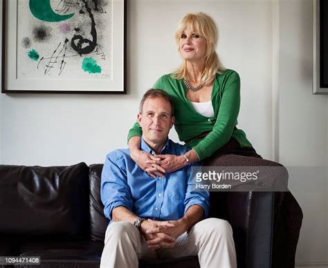 Actor Joanna Lumley And Her Son Jamie Are Photographed For The Sunday